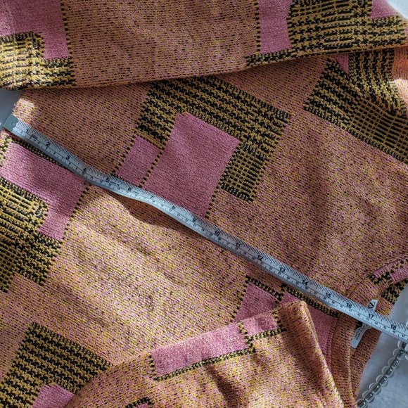 SHORT JACQUARD SWEATER - Picture 5 of 9